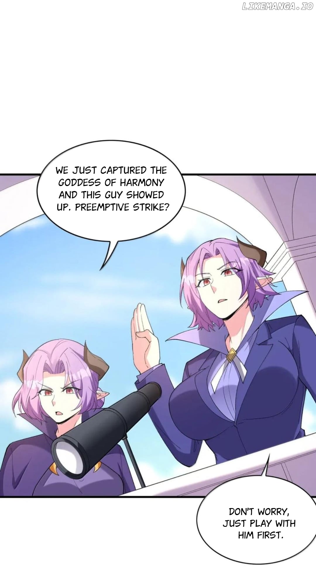 My Harem Is Entirely Female Demon Villains Chapter 201 - page 21